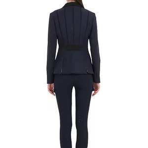 Chaqueta ecuestre impermeable para mujer, precio al por mayor, alta calidad, para montar a caballo, chaqueta de competición, logotipo personalizado - Product Image 5