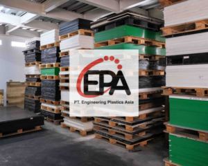 แผ่นพลาสติกสีดำปอมปอมวิศวกรรมที่มั่นคงขนาด45มม. X 60ซม. x 2ม. วัสดุที่ทนทานและทนสารเคมี - Product Image 5