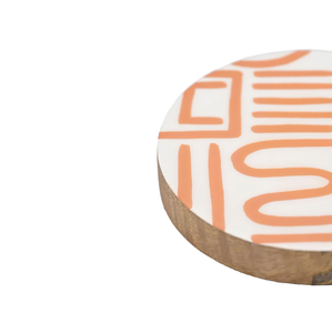 AK Brass Customized Printed <b>Wooden</b> <b>Coaster</b> In Multi Color Set of 4 at Wholesale Price For Office Decor / Table Decor - Product Image 4