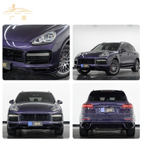 Kit de conversion de pare-chocs PINDUN pour Porsche Cayenne 2015-2017 vers 2018 SD, à monter par visage à visser