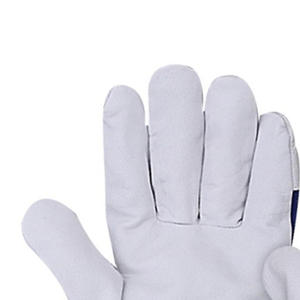 Gants de travail en cuir de paume simple épais pour les travaux industriels, gants de travail renforcés, gants de sécurité - Product Image 4