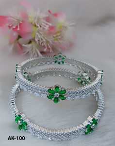 Vibrant AD Bangles Set pour femmes Bijoux uniques faits à la main pour les fêtes de mariage Occasions spéciales Cadeau idéal - Product Image 6