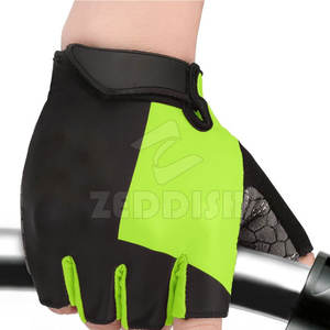 Guantes de ciclismo resistentes por encargo para la venta al por mayor cómodos guantes de Ciclismo de medio dedo - Product Image 6