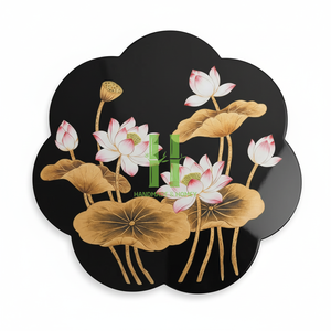 ผู้ขายที่ดีที่สุด! ที่วางแลคเกอร์หอยเชลล์คุณภาพระดับพรีเมี่ยมแผ่นรองจานแล็คเกอร์ที่เลือกไว้ด้านบนปรับแต่งสีได้จากเวียดนาม - Product Image 3