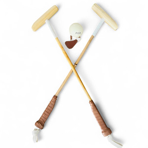 Mazón de Polo Ecuestre de Madera Hecho a Mano, Eje de Caña Duradero que Ofrece Equilibrio Ligero, Agarre Cómodo y Control Estable al Montar - Product Image 1