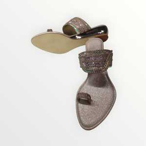 Sandales à anneau de travail pêche pour femmes - Product Image 3