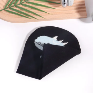 Automne et hiver enfants Jacquard Beanie chapeaux avec motif dinosaures mignon enfants couleur unie en peluche chaud bonnets casquette - Product Image 6
