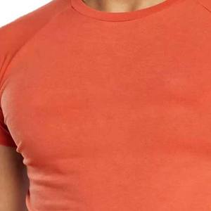 Camiseta de algodón con cuello redondo y Logo para hombre, ropa de verano transpirable de estilo callejero, camisetas de manga corta para gimnasio y Fitness para hombre, 220g - Product Image 5