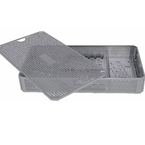 Juego de Retractores Dentales de Alto Nivel CLR, Bandeja de Instrumentos de Acero Manual, Bandeja Vacía de Tamaño Estándar - Product Image 1