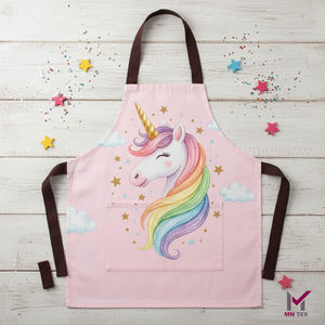 Tabliers lavables écologiques pour enfants 2026 en 100 % coton et en coton mélangé - Product Image 3