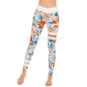Por encargo de la sublimación de las mujeres Legging de cintura media Spandex Material de poliéster en venta - Product Image 1