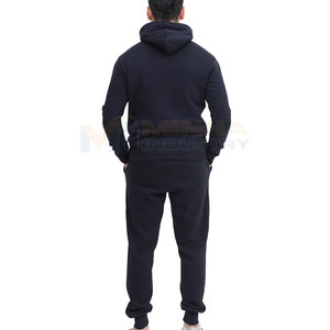Custom Color 100% Cotton <b>Pullover</b> <b>Men</b> Tracksuit Casual Wear <b>Men</b> Breathable Tracksuit Made In Pakistan - Product Image 3