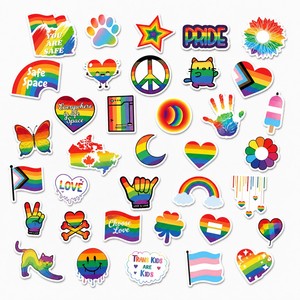 Nuovo 50 pezzi orgoglio parata <span class=keywords><strong>amore</strong></span> è <span class=keywords><strong>amore</strong></span> LGBT arcobaleno Gay <span class=keywords><strong>amore</strong></span> adesivo - Product Image 3