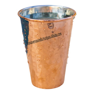 Recién llegado, vaso pequeño de cobre para beber, mini vaso para jugo de agua o bebidas a base de hierbas, perfecto para viajes en casa y uso de bienestar - Product Image 4