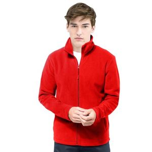 Veste polaire Sherpa ample et décontractée pour hommes, chaude et épaisse, en toile polaire à fermeture éclair souple, à col montant, vente en gros de vestes en polaire Sherpa - Product Image 5