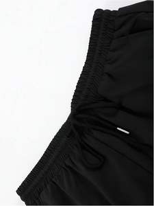 Ensemble deux pièces été 2025 pour homme, t-shirt à manches courtes et short 3D, 100 % coton, tissu tricoté à séchage rapide, OEM - Product Image 2