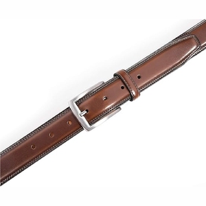 Cinturón de cuero con aleación para hebilla Cinturón de cuero de vaca de alta calidad - Product Image 2