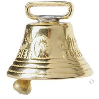 Cloche de vache artisanale en laiton de qualité supérieure pour jardins de festivals ou appels d'animaux Style moderne