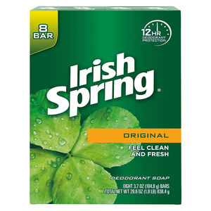 Savon Irish Spring, Barre déodorante Original Clean pour hommes - 6x104.0 Savon en barre Irish Spring - Parfum Original Clean - Hydratant - Product Image 4