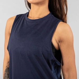High Quality Women Hot Style Full Sublimation <b>Running</b> <b>Singlet</b> Custom Design Muscle Cotton Polyester Tank Top - Product Image 5