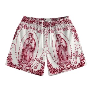 Vente en gros Short de ville en maille Short ample et ample à coupe ample Short décontracté et tendance Tissu confortable et respirant pour hommes Vêtements d'été - Product Image 5
