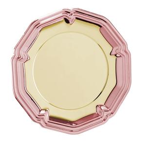 Plato de Servir de Alta Calidad para Pasta y Postres con Acabado en Níquel y Borde Impreso para Uso Doméstico y de Catering a Bajo Precio - Product Image 5