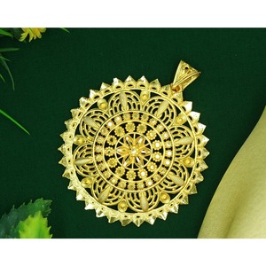 Pendant Charms Dubai Indian Trendy Gold Plated Pendant Jewelry Set Fashion Jewelry Pendant - Product Image 1