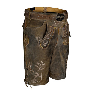 ชุด Oktoberfest หนังนิ่มสำหรับผู้ชายชุดหนังกลับ lederhosen Klose bavarain pantalon - Product Image 4