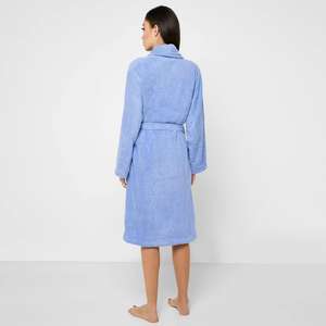 Bata de gofres de lujo con logotipo personalizado para mujeres y hombres, albornoz Unisex de punto suave para Spa, batas de baño, pijamas de gofres, vestido de noche - Product Image 2