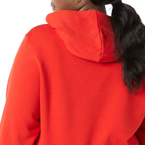 Sudadera con capucha de gran tamaño para mujer, forro polar de algodón de alta calidad, logotipo con estampado personalizado, diseño de hombro caído - Product Image 2