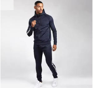 Chándal de entrenamiento para hombre 2024 con manga larga de gran tamaño, conjunto de Jogger de alta calidad para ropa de calle informal para invierno - Product Image 3