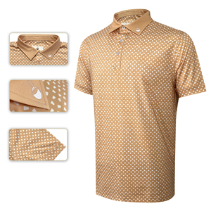 Men's Formal for <b>Shirts</b> Solid Pattern Spandex/Polyester Woven Fabric <b>Half</b> Sleeve Short Length Moisture Wicking Embroidered - Product Image 3