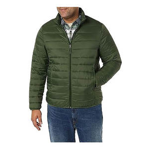 Latest High Street Fashion Men Custom Logo Printed <b>Hooded</b> Winter Coat Stand Waterproof Windproof Breathable Puffer <b>Padded</b> <b>Jacket</b> - Product Image 1