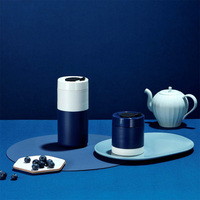[STACKUP] Ensemble de bouteilles Block Bottle, compartiments empilables, design modulaire, gobelet, niveaux de volume réglables, impression sérigraphique, Tritan