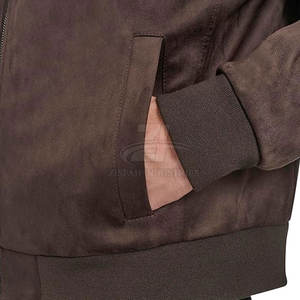 Unique Design Men Winter <b>Jacket</b> Top Selling Leather Made Breathable Men <b>Suede</b> <b>Jacket</b> In Reasonable Price - Product Image 6