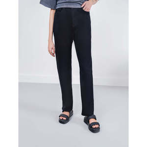 Pantalón vaquero informal de corte ajustado KSENA WC426 con cintura natural - Product Image 1