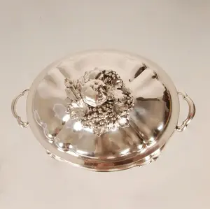 Cazuela de Acero Inoxidable para Servir |   Diseño Ecológico, Duradero y Antiadherente, Acabado Elegante con Utilidad Práctica - Product Image 2