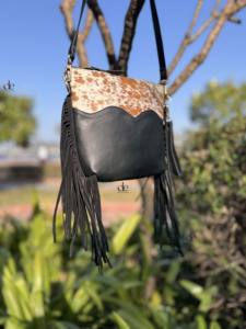 Nuevo Bolso de Mano con Flecos de Piel de Vaca, Bolso Elegante de Cuero Genuino, Oferta, Bolsos Bohemios Multiusos para Mujer - Product Image 2