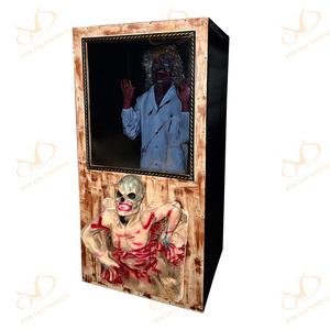 NED Ghost Animatronic Horror Prop Nuevo diseño con efectos de múltiples paisajes para casas embrujadas Precio de fábrica Venta caliente - Product Image 2