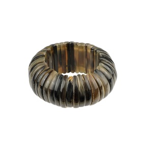 Femme Cadeau Fête Utilisation Nouveau Designer Solide Mode Bracelet Corne de Buffle pour Femmes Personnalisé Véritable Corne Bijoux Vente la Plus Chaude - Product Image 3