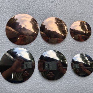 Conchos en métal de qualité supérieure fabriqués sur mesure en acier de haute qualité, tailles assorties 1 2 3 pouces, finition cuivre et or pour ceintures - Product Image 3