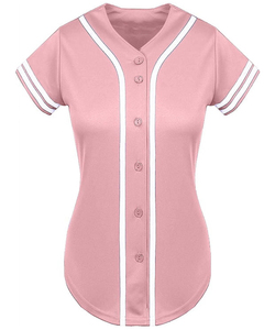 Premium Quality Women's Baseball & Softball Jersey Unique Design Button <b>Down</b> Jersey Breathable Wholesale 2026 - Product Image 5