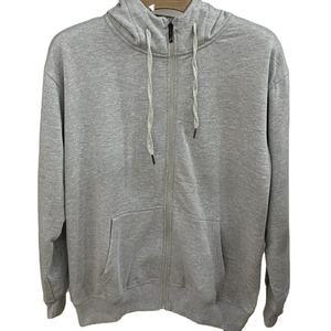 Survêtement à capuche de luxe épais en coton vierge imprimé de logo personnalisé unisexe broderie polaire en vrac sweats à capuche pour hommes - Product Image 4