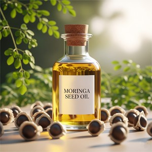 น้ำมันมะรุมสกัดเย็นบริสุทธิ์100% น้ำมันนวดและผมสำหรับผิวผมผู้ส่งออกจากอินเดีย - Product Image 5