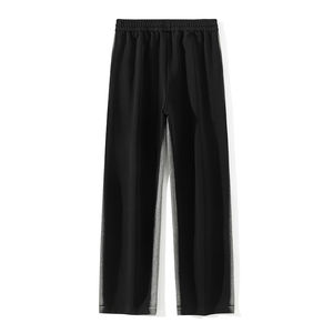 กางเกงวอร์มผ้าฟลีซสไตล์วินเทจสำหรับผู้ชาย พิมพ์โลโก้ได้ตามต้องการ เหมาะสำหรับออกกำลังกาย ฟิตเนส และเล่นกีฬา - Product Image 2