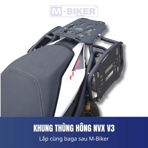 MBIKER Soporte Lateral de Alta Resistencia para Maletas, Accesorio Premium para el Nuevo Yamaha NVX NVX V3, Portaequipajes, Soporte para Carga - Product Image 1