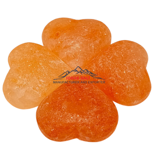 หินนวดบำบัดสปาหินวงรีแกะสลักสีชมพูหินร้อนอัญมณีบริสุทธิ์จากหิมาลัย100% - Product Image 1