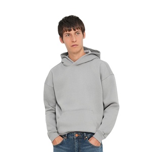 Sweat-shirt à capuche oversize pour homme Urban Drop Shoulder, 480 GSM, coton et polyester, lourd, personnalisable, OEM, marque privée, fournisseur d'usine - Product Image 2