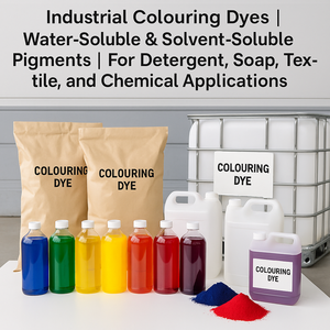 Thuốc nhuộm màu công nghiệp | sắc tố hòa tan trong nước và hòa tan trong dung môi | cho các ứng dụng chất tẩy rửa, xà phòng, dệt may và hóa học - Product Image 1