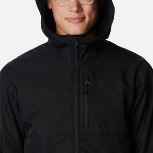 Vestes Softshell pour hommes à des prix abordables imperméables d'extérieur OEM/Veste Softshell pour hommes avec impression de logo personnalisé professionnelle en gros - Product Image 4